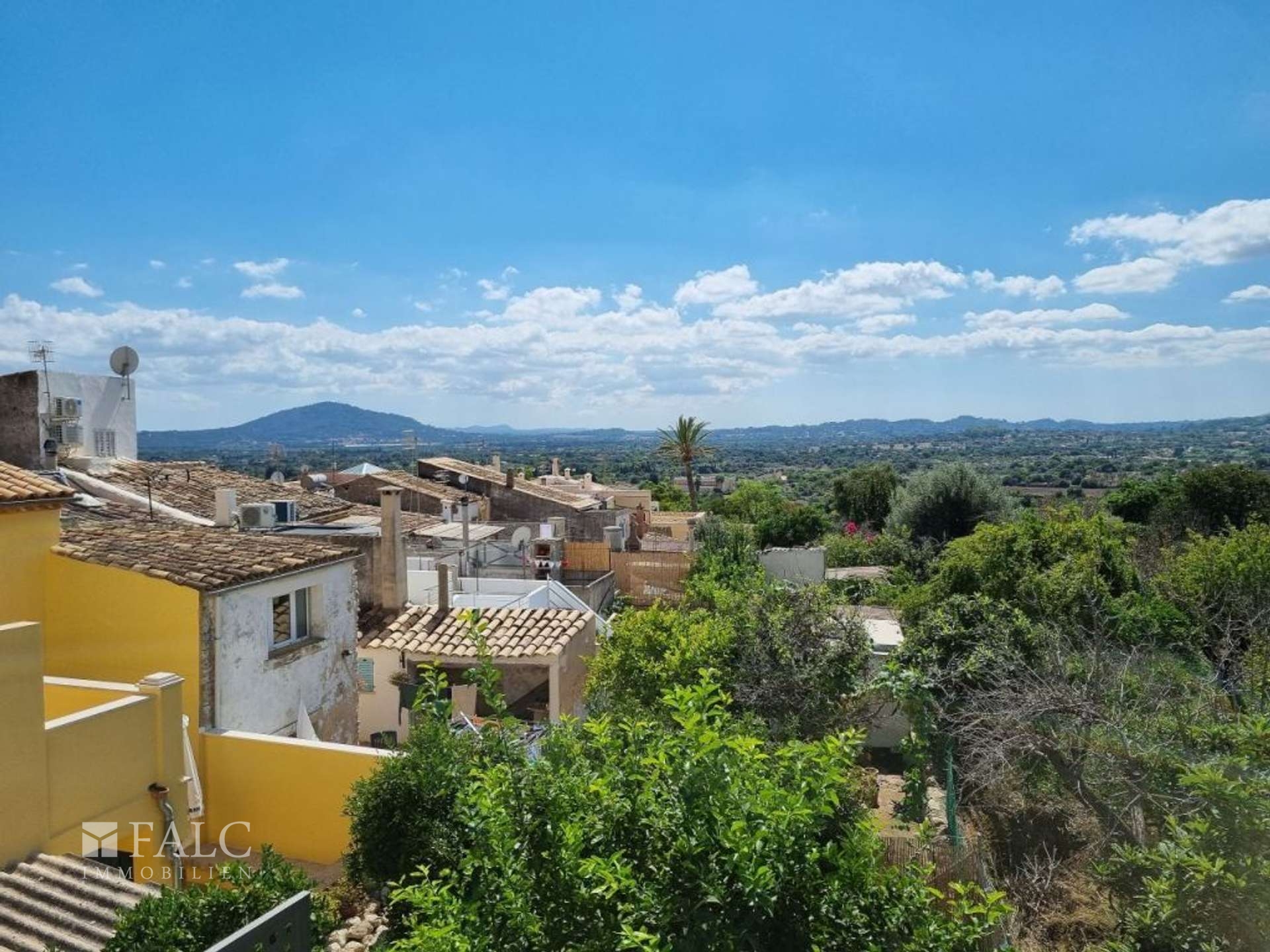Stadthaus Campanet Blick Ausblick